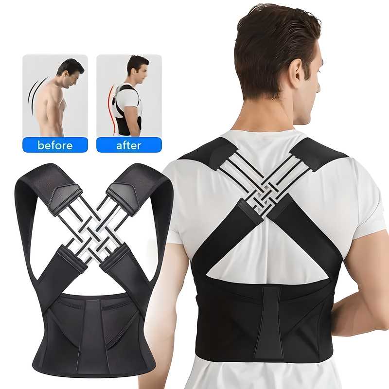 FlexiBack – Adjustable Posture Corrector for Back Pain Relief & Confident Posture