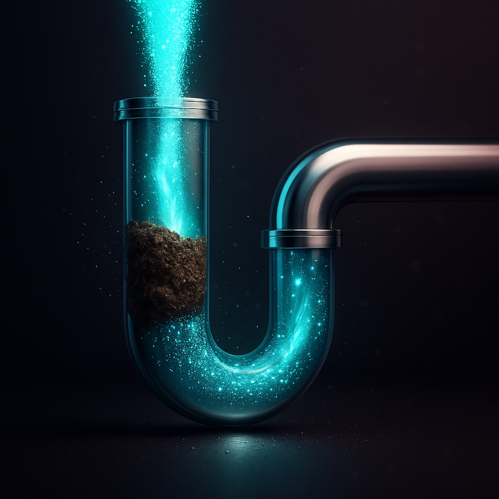 Blockage Terminator – Powerful Drain Blockage Cleaner Powder