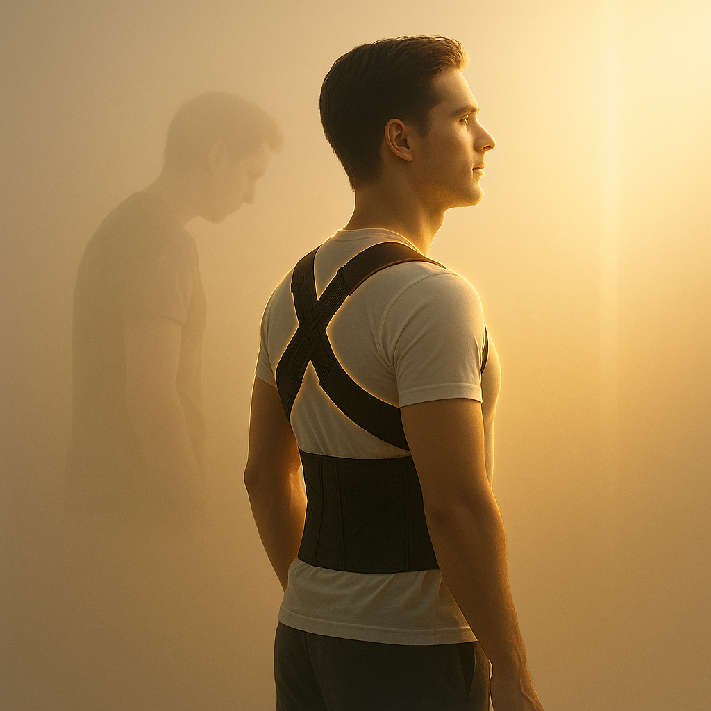 FlexiBack – Adjustable Posture Corrector for Back Pain Relief & Confident Posture